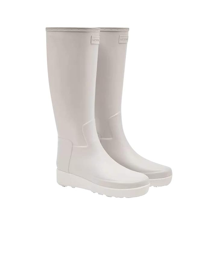 靴 HUNTER WOMENS REFINED CREEPER TALL 38 Hunter Women's Refined Creeper Knee-High Boot - Stratus - SZ
